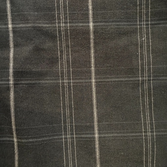 Greg Norman for Tasso Elba Plaid Cargo Shorts Size 36 Black Gray Golf Travel - Picture 2 of 11